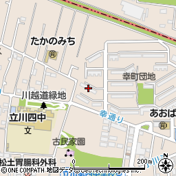 立川幸町１０号棟周辺の地図