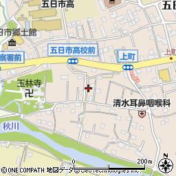 東京都あきる野市五日市964-4周辺の地図