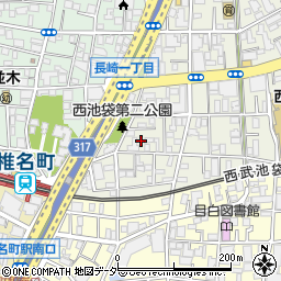 東京都豊島区西池袋4丁目32周辺の地図