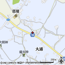 千葉県匝瑳市大浦995周辺の地図