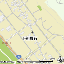 山梨県韮崎市下祖母石2256周辺の地図