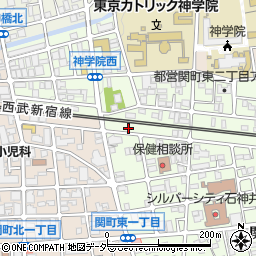 ライフバル石神井練馬南店周辺の地図