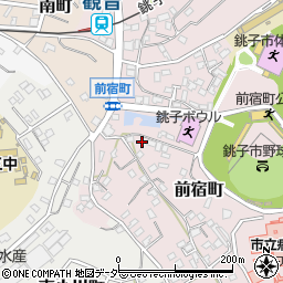 千葉県銚子市前宿町689周辺の地図