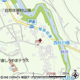 東京都あきる野市戸倉165周辺の地図