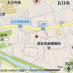 東京都あきる野市五日市972周辺の地図