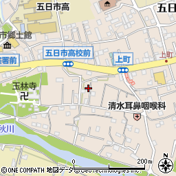 東京都あきる野市五日市967周辺の地図