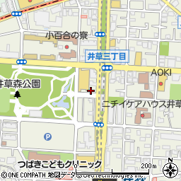 第１篠アパート周辺の地図