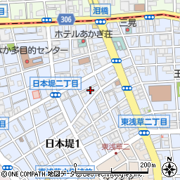 東京都台東区日本堤1丁目25-9周辺の地図