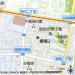 東京都台東区橋場2丁目11 7の地図 住所一覧検索 地図マピオン