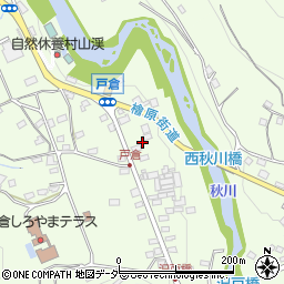 東京都あきる野市戸倉164周辺の地図