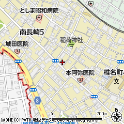 日生デイサービスセンター南長崎周辺の地図