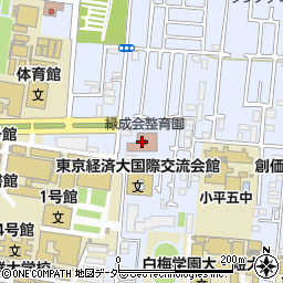 緑成会整育園周辺の地図