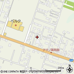 千葉県富里市御料周辺の地図