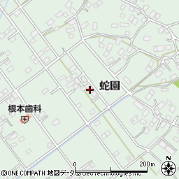 千葉県旭市蛇園3374周辺の地図