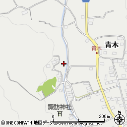 山梨県韮崎市清哲町青木2785周辺の地図