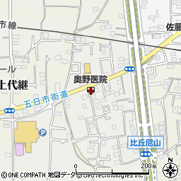 奥野医院周辺の地図