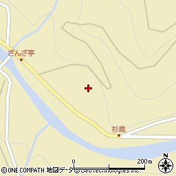 長野県伊那市長谷杉島1181周辺の地図