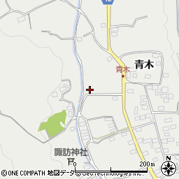 山梨県韮崎市清哲町青木2481周辺の地図