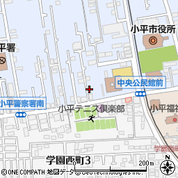 小平市医師会周辺の地図