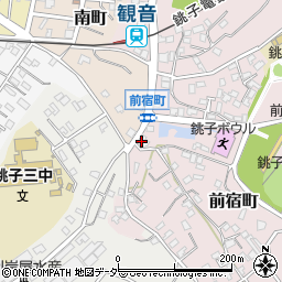 千葉県銚子市前宿町485-4周辺の地図