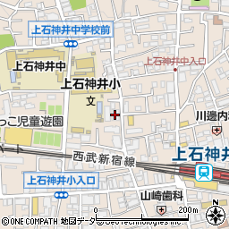 青い鳥クリーニング上小通り店周辺の地図