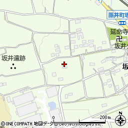 山梨県韮崎市藤井町坂井672周辺の地図