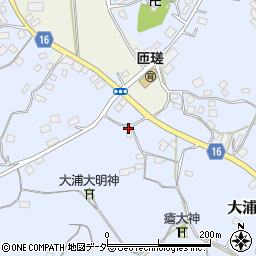 千葉県匝瑳市大浦1438周辺の地図