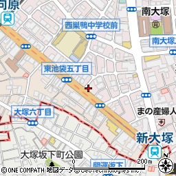 向陽工業株式会社周辺の地図