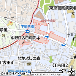 東京都中野区江古田2丁目24周辺の地図