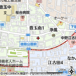 陽光産業　豊玉支店周辺の地図