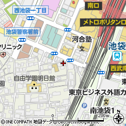 ホシザキ関東株式会社　池袋営業所周辺の地図