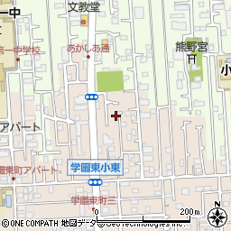 東京都小平市学園東町414-71周辺の地図
