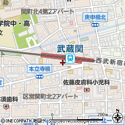 ダイニングバー 29グリル にーきゅーぐりる 武蔵関周辺の地図