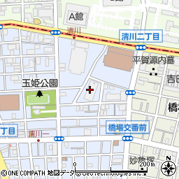 台東区立　玉姫保育園周辺の地図