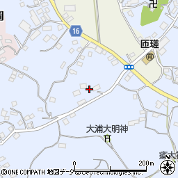 千葉県匝瑳市大浦1262周辺の地図
