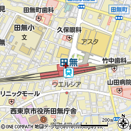 りそな銀行田無支店 ＡＴＭ周辺の地図