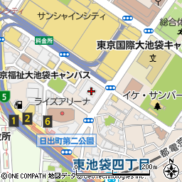 日本ライフライン株式会社　東京営業所周辺の地図