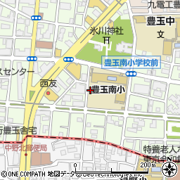 東京都練馬区豊玉南2丁目周辺の地図