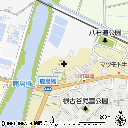 千葉県佐倉市田町周辺の地図