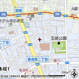会津屋　本店周辺の地図