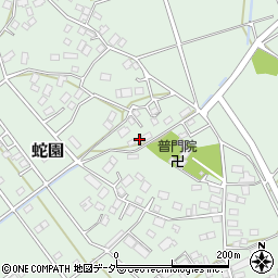 千葉県旭市蛇園3610周辺の地図