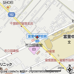ＮＰＳ成田予備校富里校周辺の地図