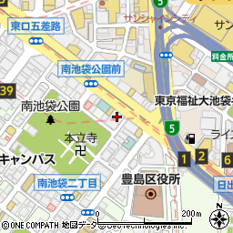 キンコーズ・ジャパン　池袋東口店周辺の地図