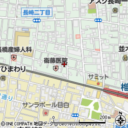 長崎二丁目第2児童遊園周辺の地図