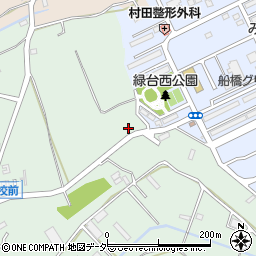 千葉県船橋市高根町2685-4周辺の地図