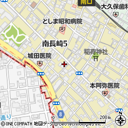 まいばすけっと南長崎５丁目店周辺の地図