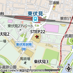 マクドナルド東伏見駅前店周辺の地図
