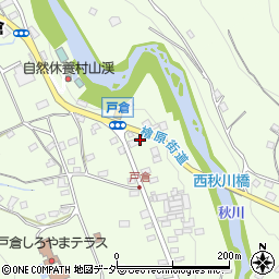 東京都あきる野市戸倉172-1周辺の地図