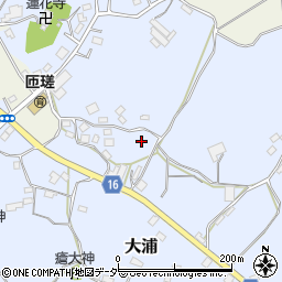 千葉県匝瑳市大浦993周辺の地図
