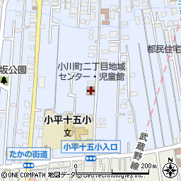小川町二丁目地域センター児童館周辺の地図